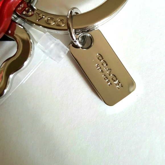 COACH HANGTAG KEY RING - Picture 4 of 6